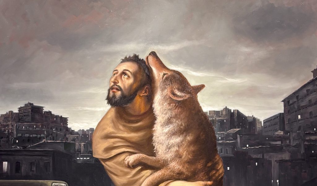 Francis of Assisi and the wolf of&nbsp;Gubbio