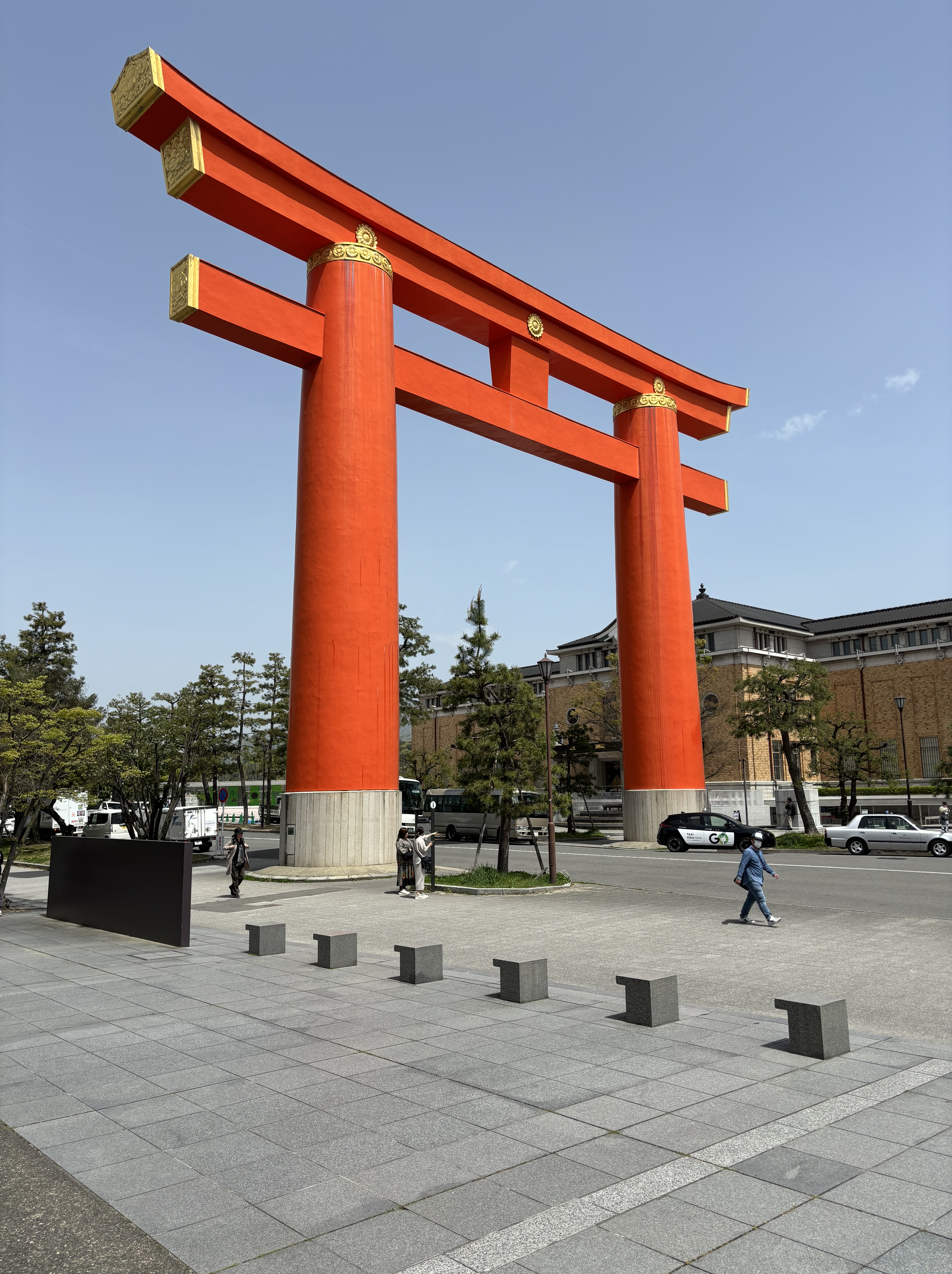 The great torii gate at Okazaki