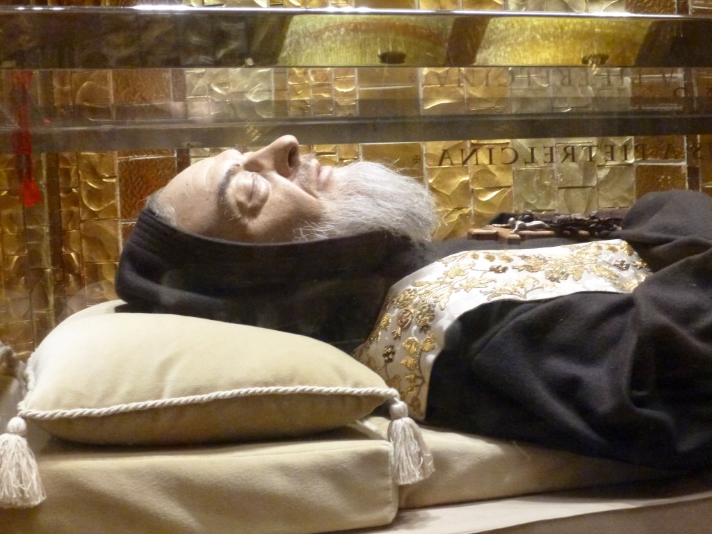 Pilgrimage to the shrine of Padre&nbsp;Pio